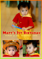 Matt's 1st Birthday